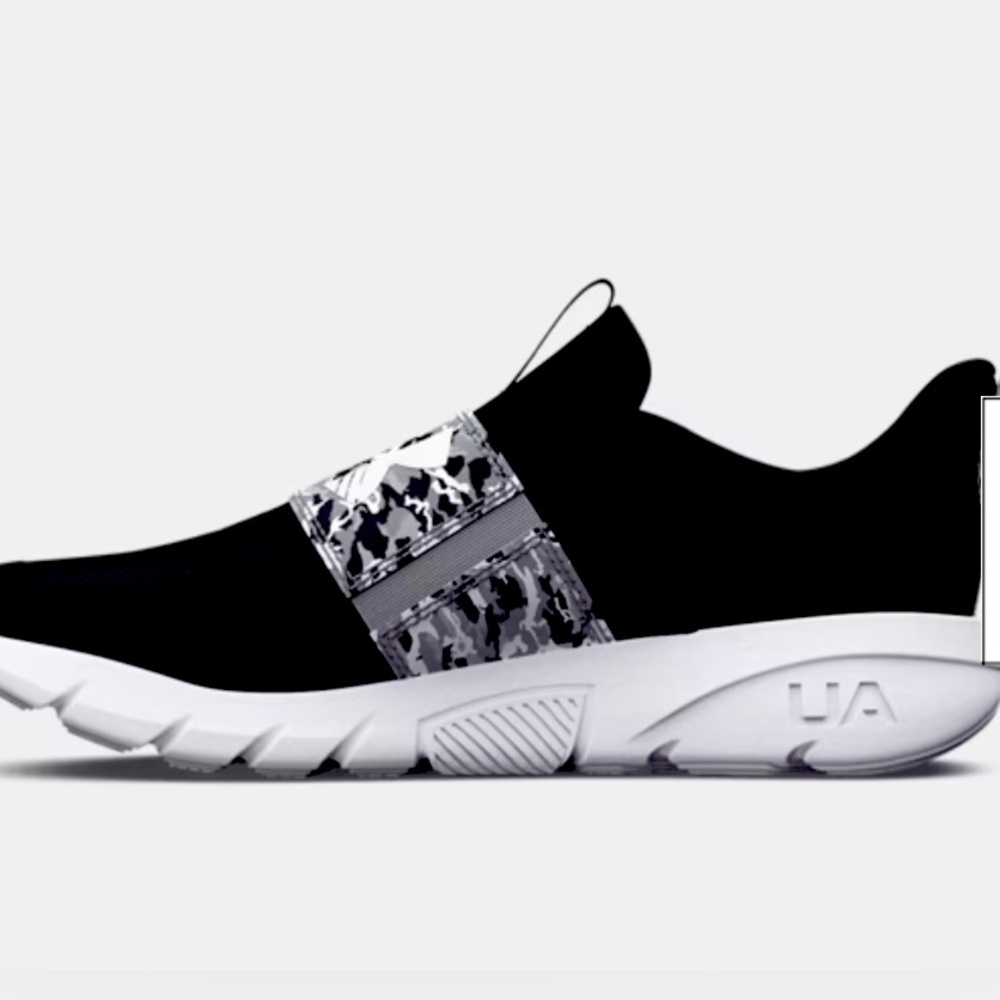 Boys' Flash Print Slip-On Running Shoes